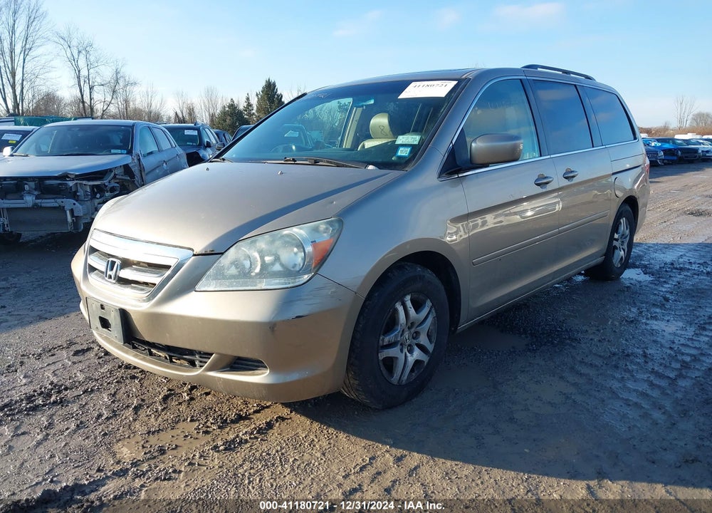 2005 HONDA ODYSSEY EX-L VIN: 5FNRL38655B424694