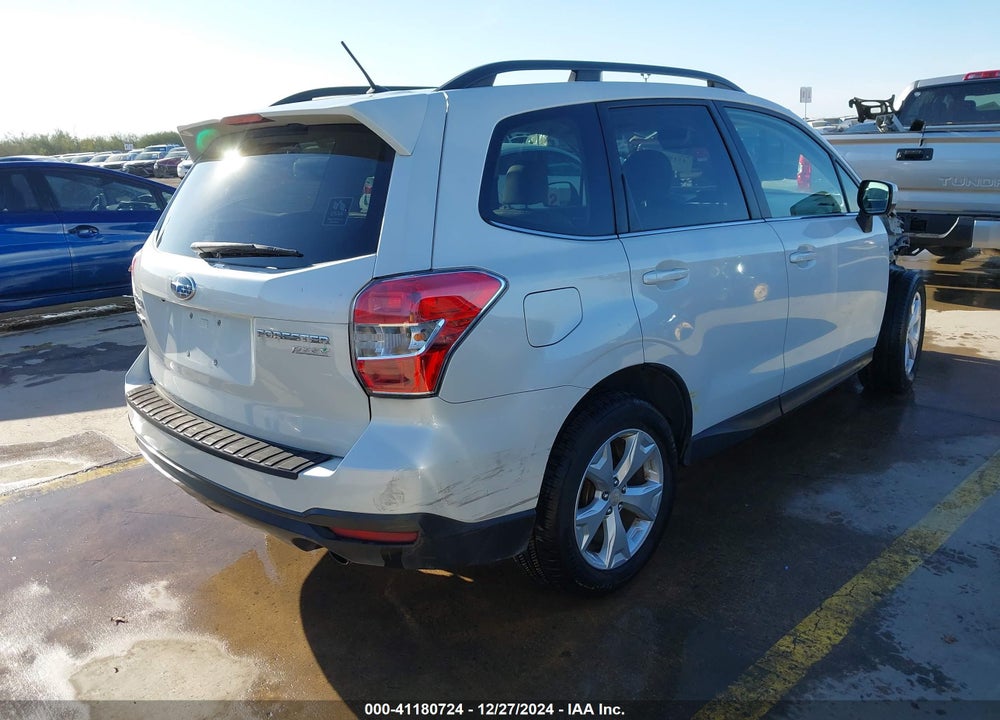 2015 FORESTER SUBARU  2.5I LIMITED VIN: JF2SJAHC3FH826699