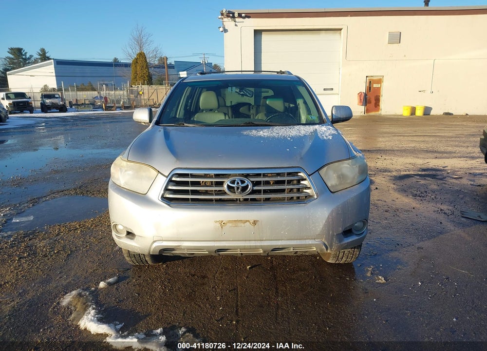 2008 TOYOTA HIGHLANDER LIMITED VIN: JTEES42A982053479