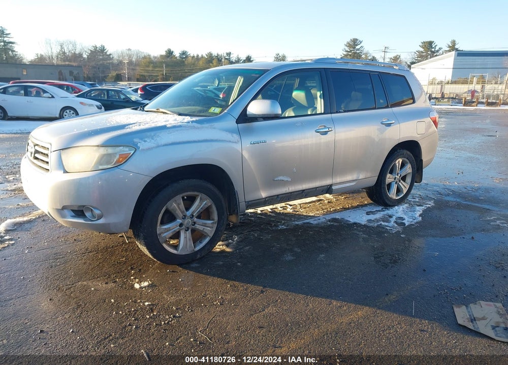 2008 TOYOTA HIGHLANDER LIMITED VIN: JTEES42A982053479