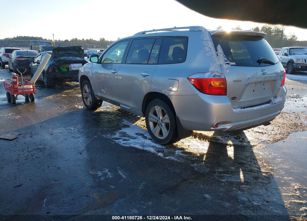 2008 TOYOTA HIGHLANDER LIMITED VIN: JTEES42A982053479