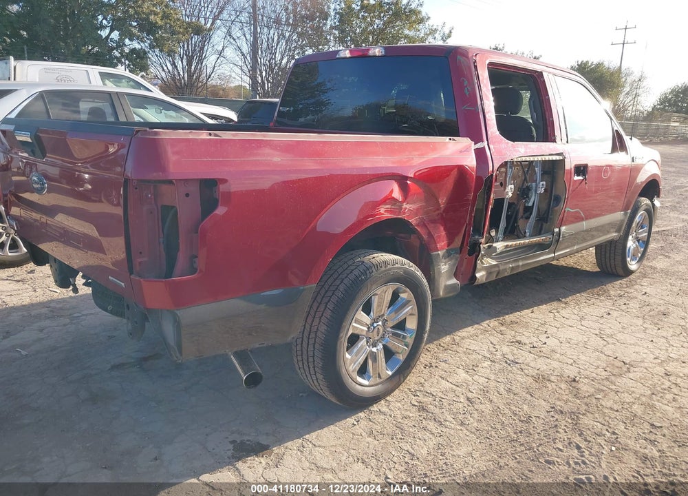 2018 FORD F-150 VIN: 1FTEW1CPXJKF13944