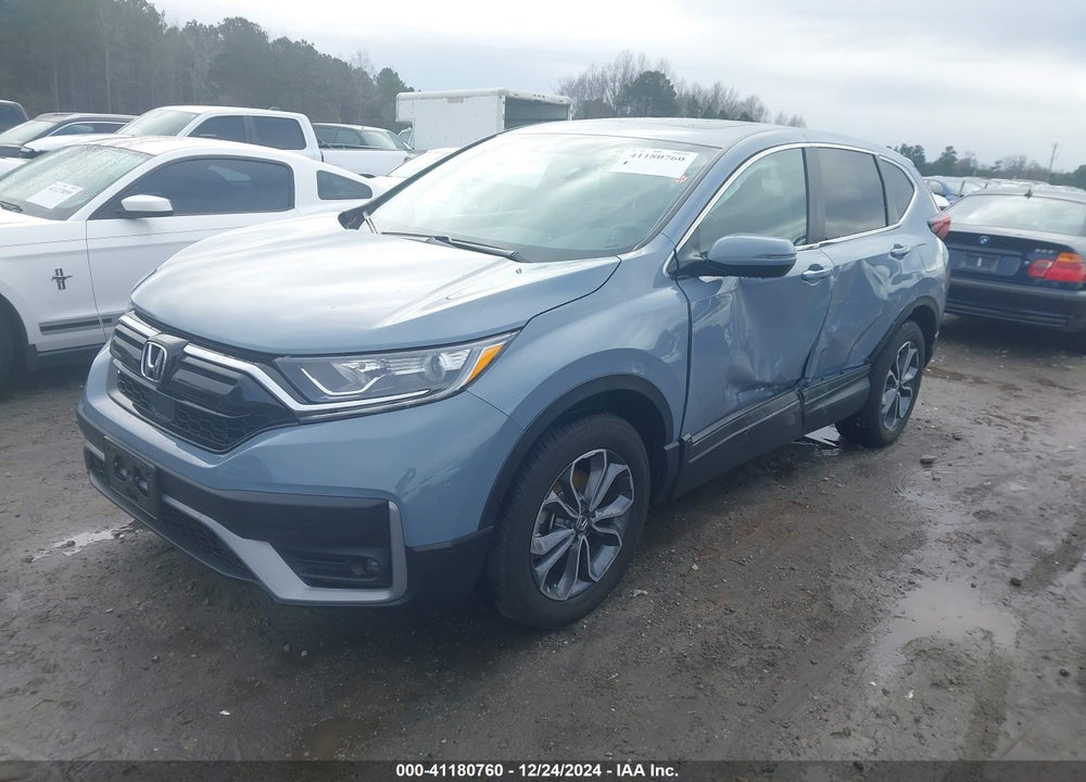 2022 HONDA CR-V AWD EX-L VIN: 7FARW2H87NE056428
