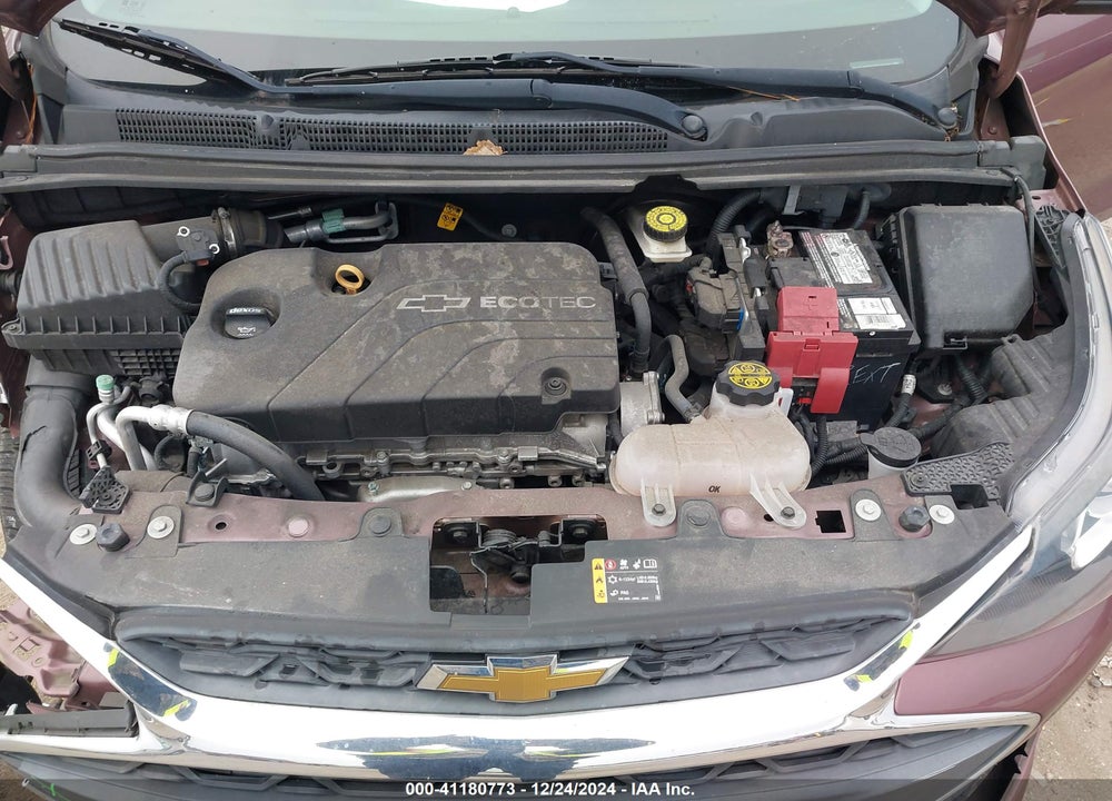 2019 CHEVROLET SPARK LS CVT VIN: KL8CB6SA2KC784076