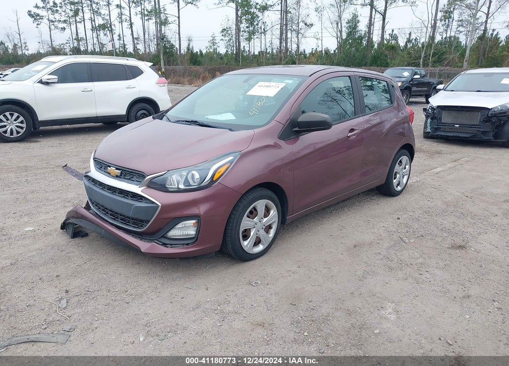 2019 CHEVROLET SPARK LS CVT VIN: KL8CB6SA2KC784076
