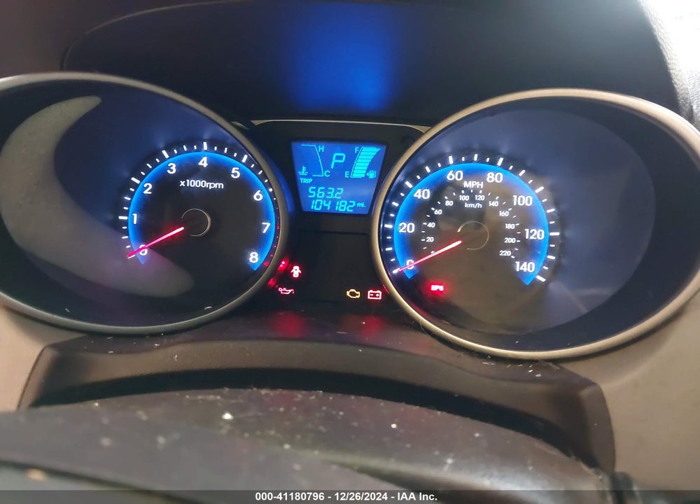 2013 HYUNDAI TUCSON GLS VIN: KM8JUCAC2DU711065