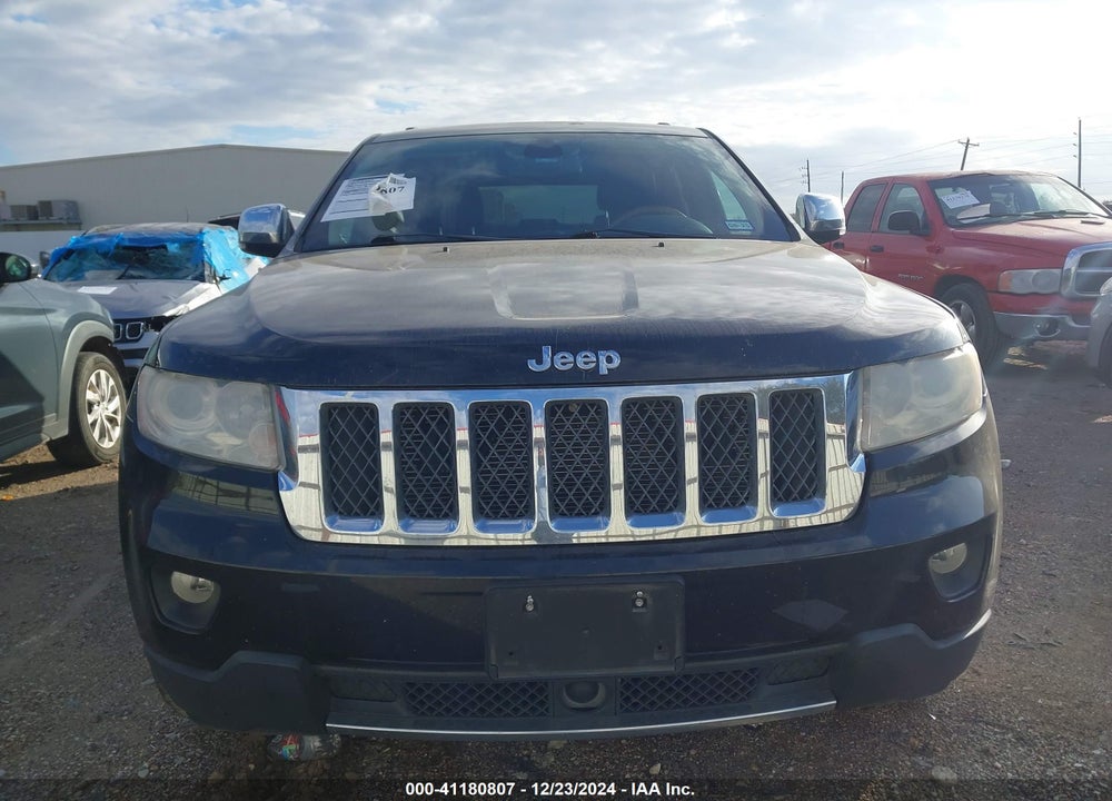 2013 JEEP GRAND CHEROKEE OVERLAND VIN: 1C4RJECT2DC546634