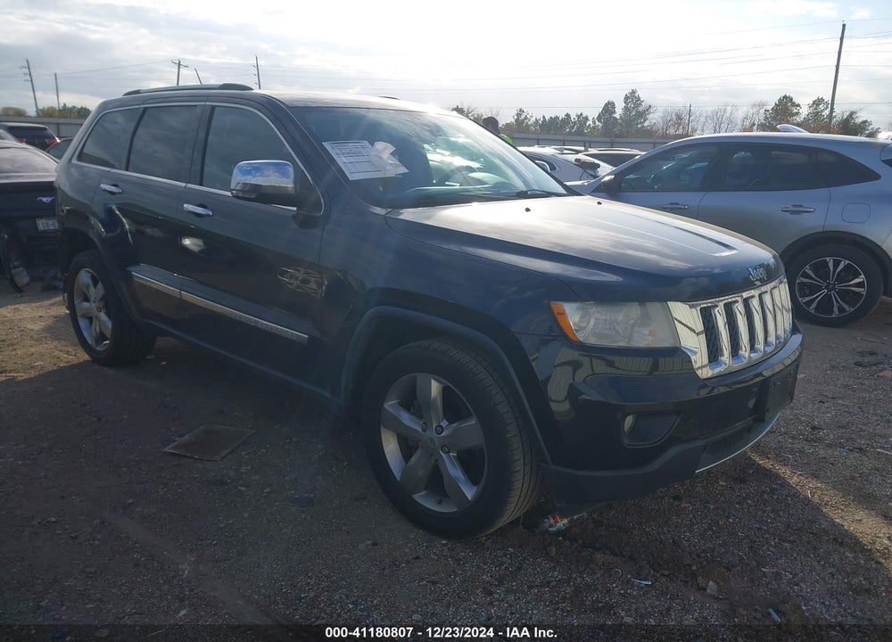 2013 JEEP GRAND CHEROKEE OVERLAND VIN: 1C4RJECT2DC546634
