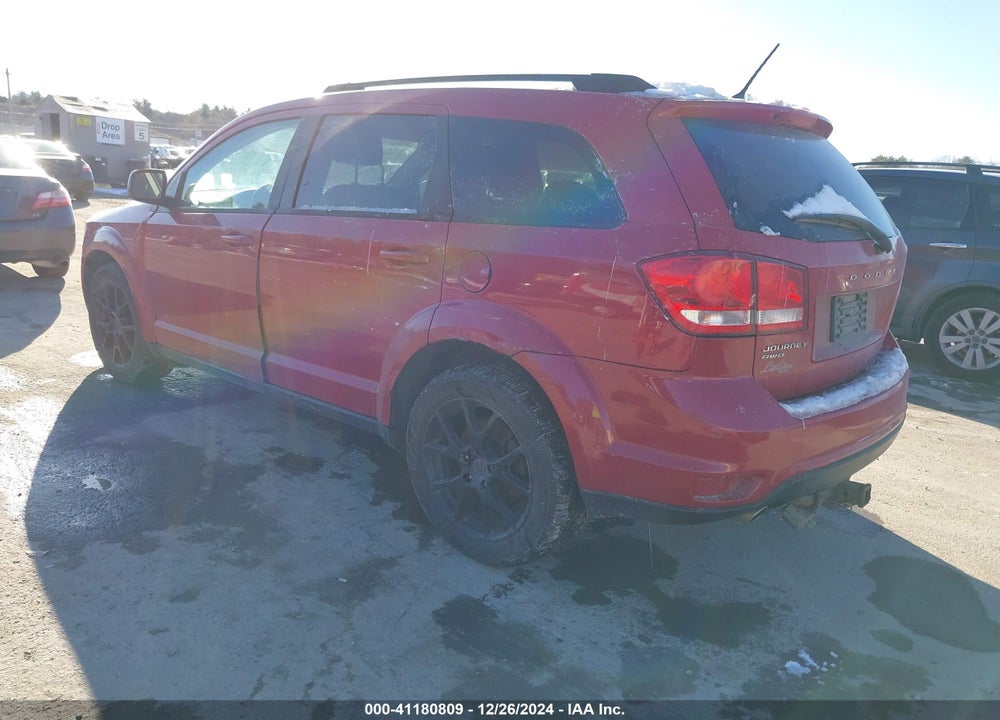 2013 DODGE JOURNEY SXT VIN: 3C4PDDBGXDT696055