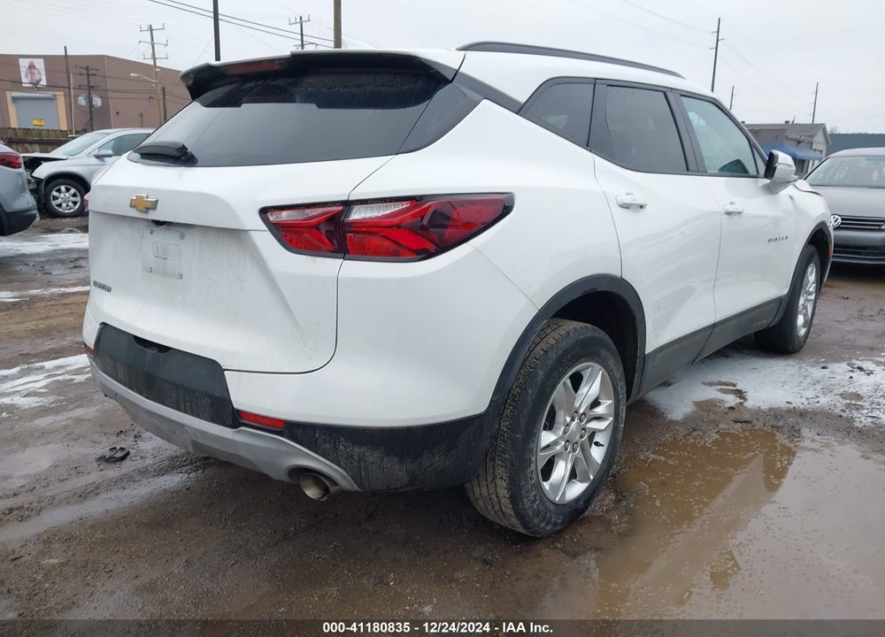 2022 CHEVROLET BLAZER VIN: 3GNKBCR4XNS176233