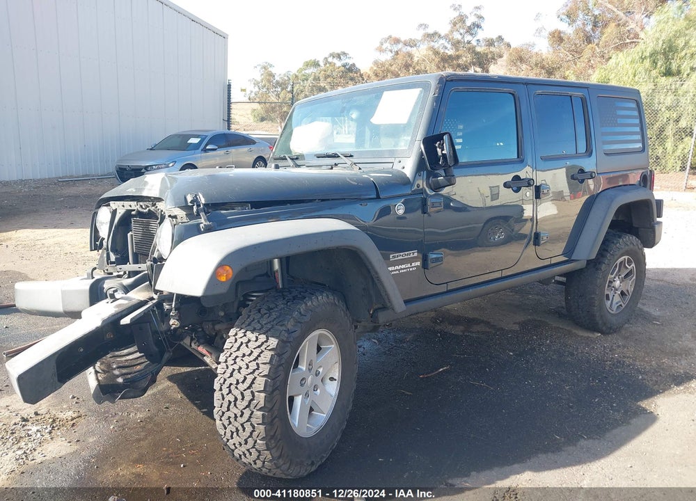 2017 JEEP WRANGLER UNLIMITED SPORT 4X4 VIN: 1C4HJWDG7HL638461