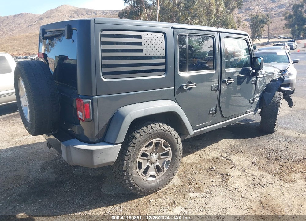 2017 JEEP WRANGLER UNLIMITED SPORT 4X4 VIN: 1C4HJWDG7HL638461
