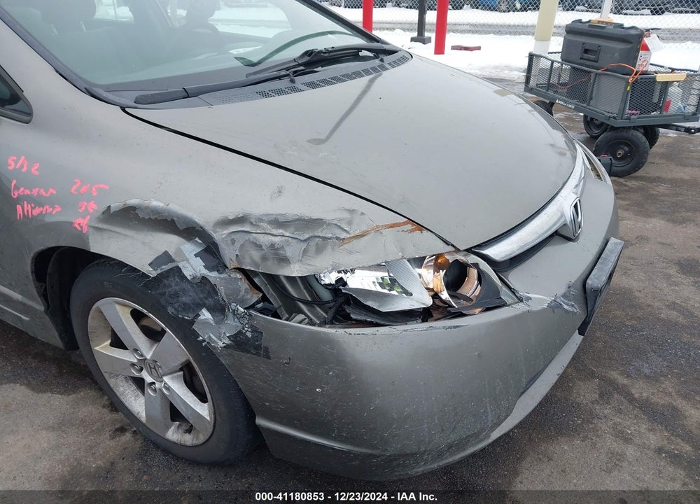 2006 HONDA CIVIC VIN: 1HGFA16866L119271