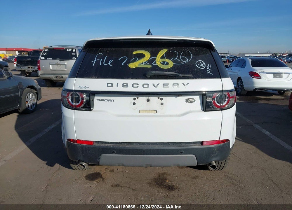 2018 LAND ROVER DISCOVERY SPORT VIN: SALCP2RX8JH761231