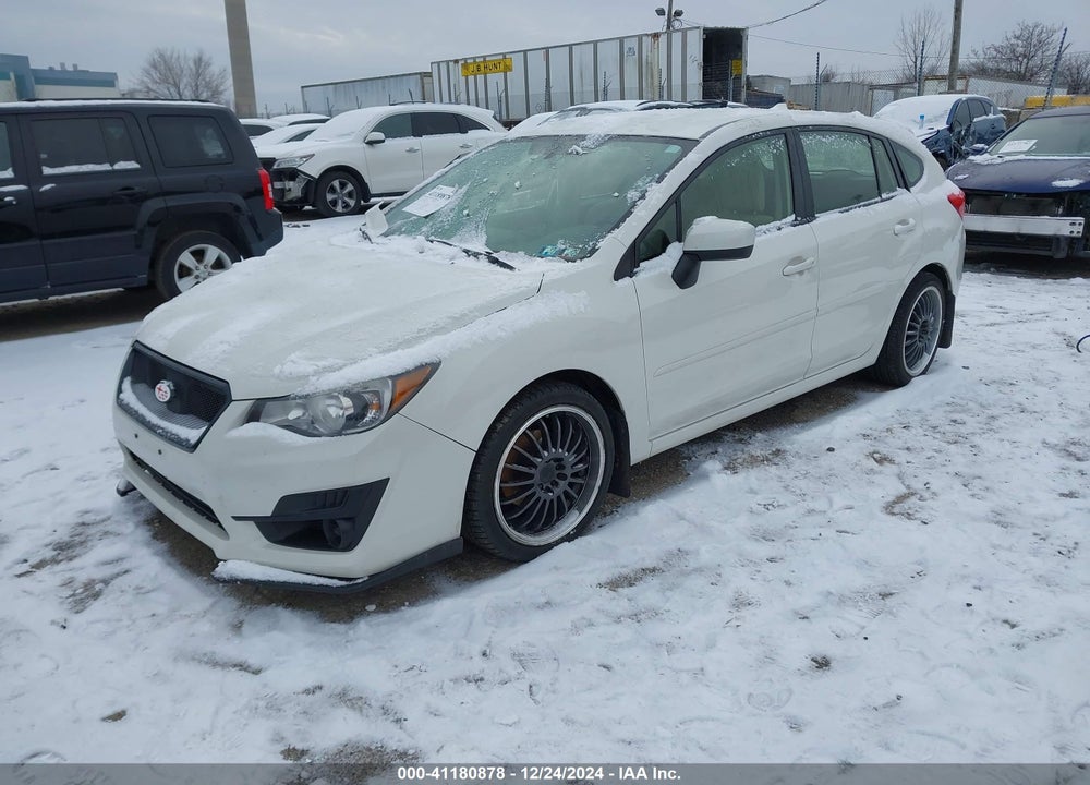 2016 SUBARU IMPREZA 2.0I VIN: JF1GPAA64G9303281