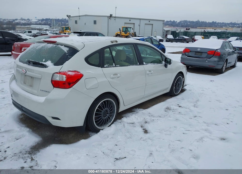 2016 SUBARU IMPREZA 2.0I VIN: JF1GPAA64G9303281