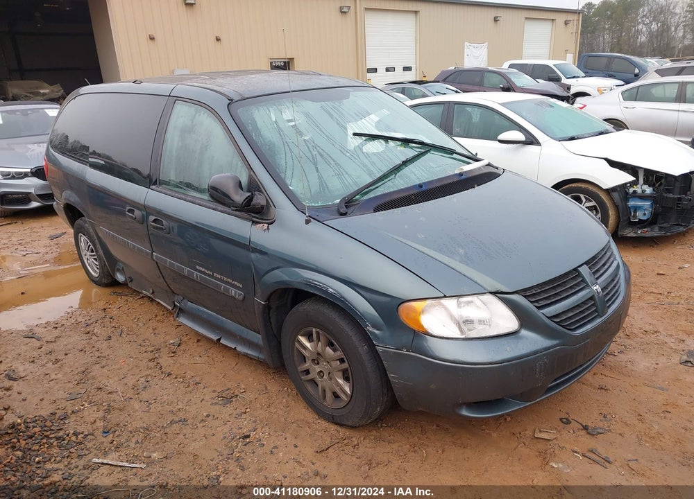 2007 DODGE GRAND CARAVAN SE VIN: 1D4GP24R57B228141