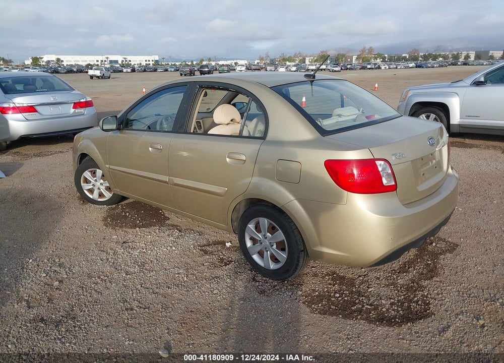 2010 KIA RIO LX VIN: KNADH4A35A6629825