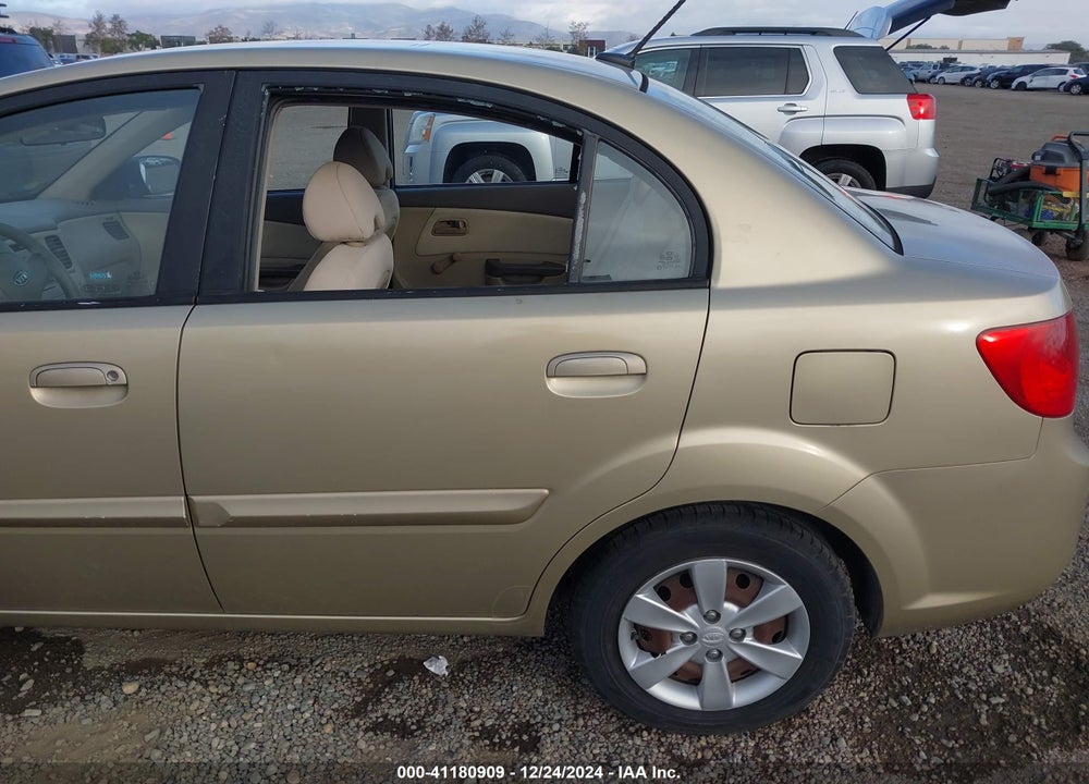2010 KIA RIO LX VIN: KNADH4A35A6629825