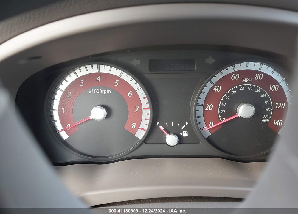 2010 KIA RIO LX VIN: KNADH4A35A6629825