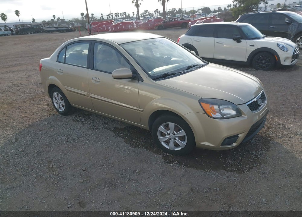 2010 KIA RIO LX VIN: KNADH4A35A6629825