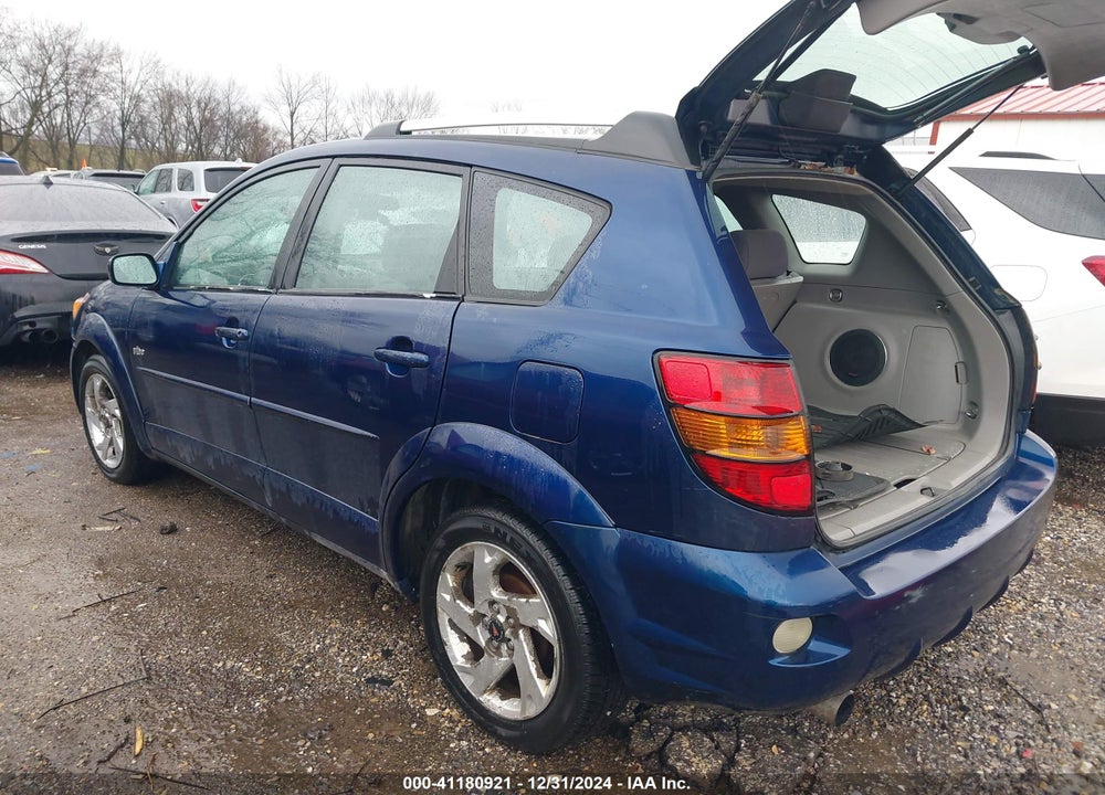 2005 PONTIAC VIBE VIN: 5Y2SL63885Z415056