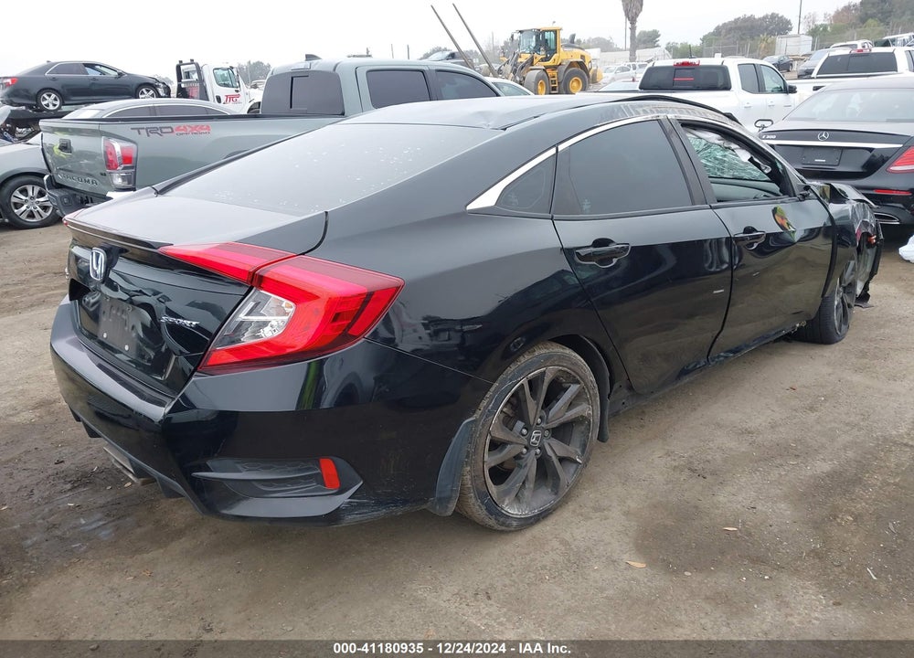 2019 HONDA CIVIC SPORT VIN: 2HGFC2F89KH570377