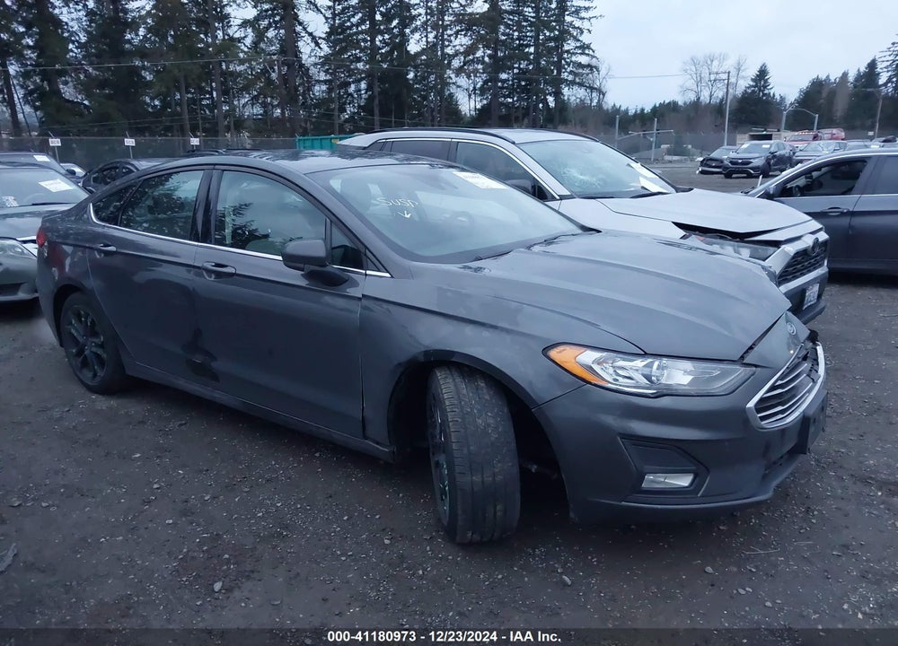 2019 FORD FUSION SE VIN: 3FA6P0HD2KR284821