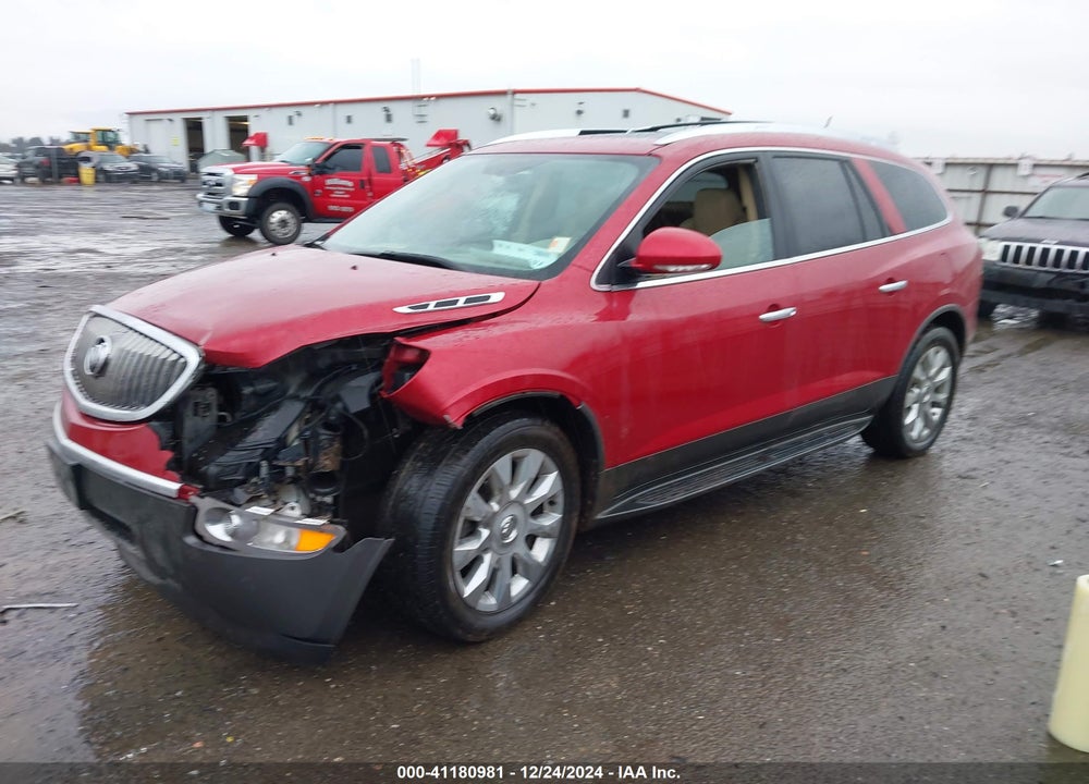 2012 BUICK ENCLAVE PREMIUM VIN: 5GAKVDED2CJ381704