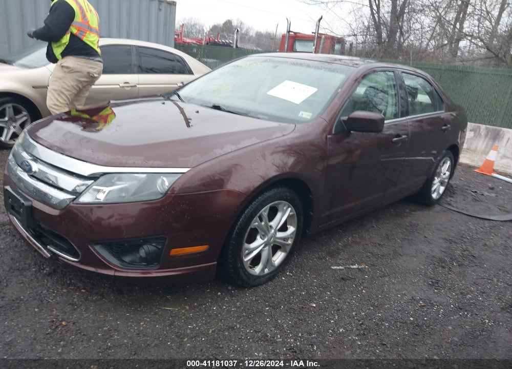 2012 FORD FUSION SE VIN: 3FAHP0HA1CR167876
