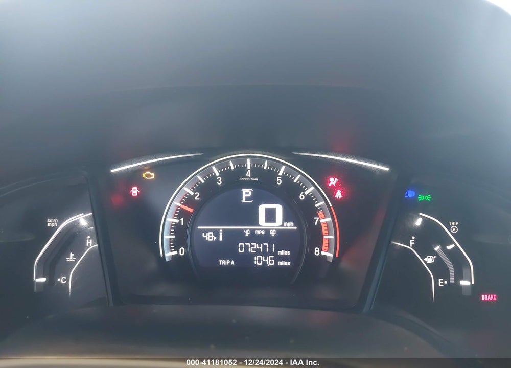 2016 HONDA CIVIC LX VIN: 19XFC2F56GE223869