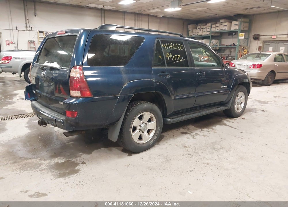 2005 TOYOTA 4RUNNER SR5 V6 VIN: JTEBU14R658045055