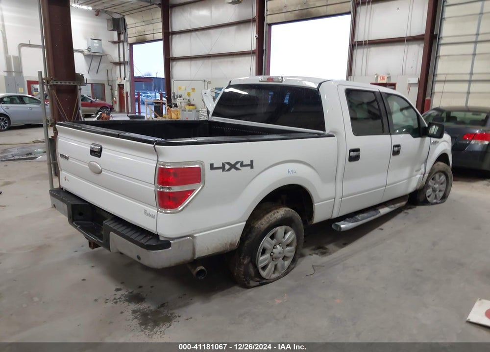 2012 FORD F-150 XLT VIN: 1FTFW1ET5CFA61279