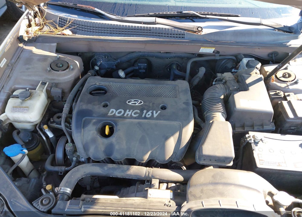 2008 HYUNDAI SONATA GLS VIN: 5NPET46C38H395022