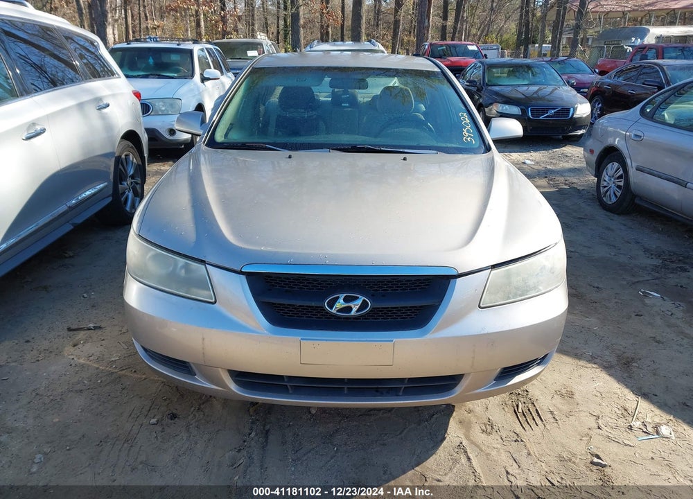 2008 HYUNDAI SONATA GLS VIN: 5NPET46C38H395022