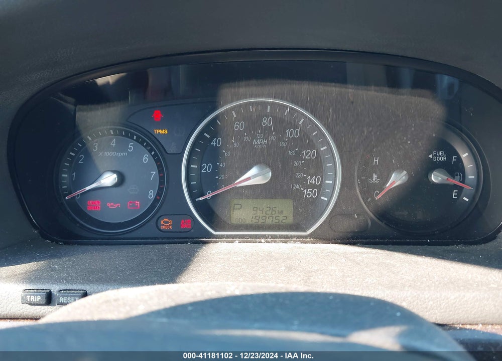 2008 HYUNDAI SONATA GLS VIN: 5NPET46C38H395022