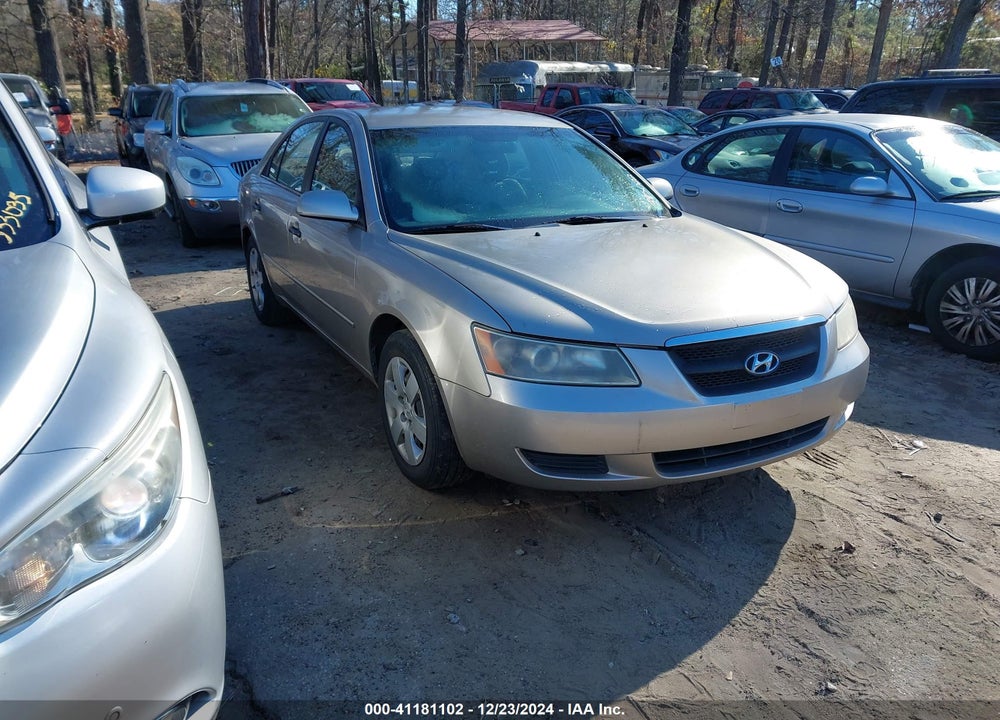 2008 HYUNDAI SONATA GLS VIN: 5NPET46C38H395022