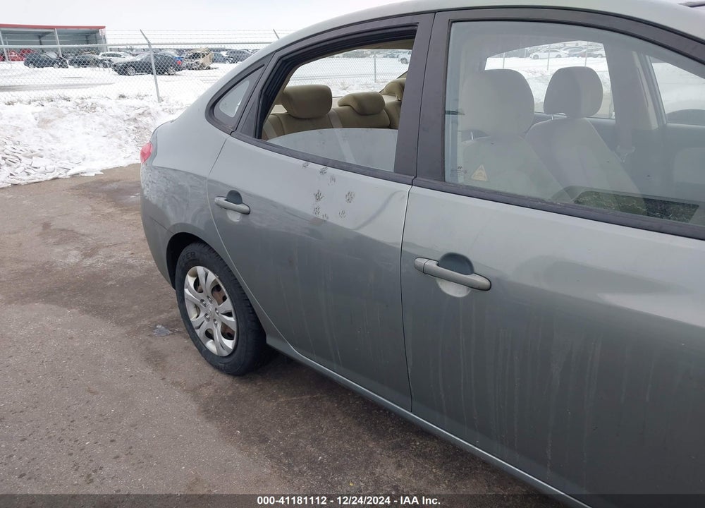 2010 HYUNDAI ELANTRA VIN: KMHDU4AD9AU110999