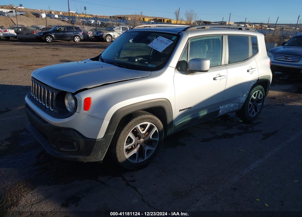 2015 JEEP RENEGADE LATITUDE VIN: ZACCJABT0FPB59160