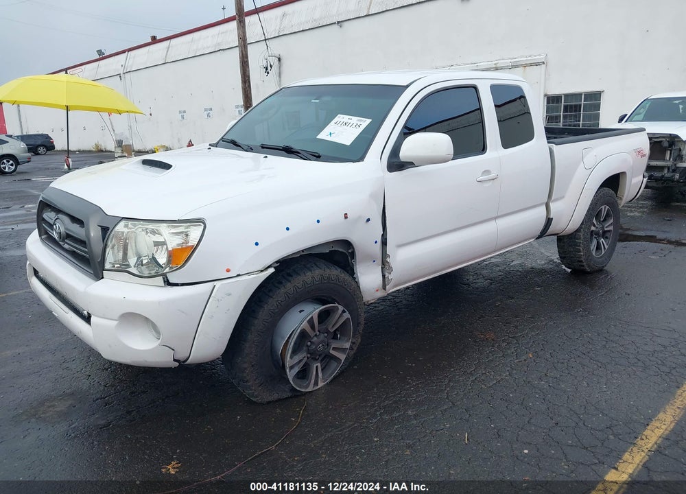 2007 TOYOTA TACOMA ACCESS CAB VIN: 5TEUU42N37Z346141