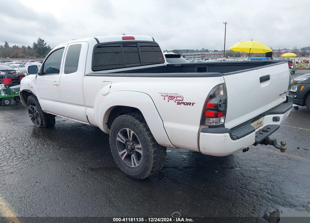 2007 TOYOTA TACOMA ACCESS CAB VIN: 5TEUU42N37Z346141