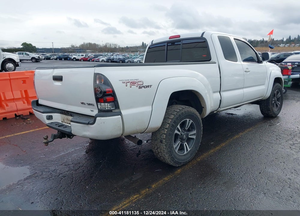 2007 TOYOTA TACOMA ACCESS CAB VIN: 5TEUU42N37Z346141