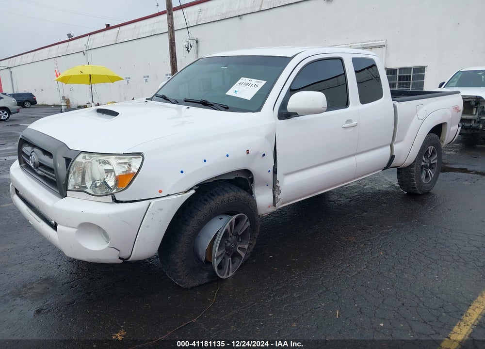 2007 TOYOTA TACOMA ACCESS CAB VIN: 5TEUU42N37Z346141