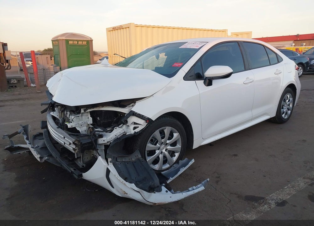 2021 TOYOTA COROLLA LE VIN: 5YFEPMAE0MP156750