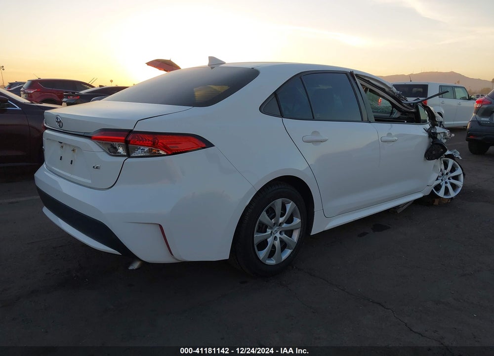 2021 TOYOTA COROLLA LE VIN: 5YFEPMAE0MP156750