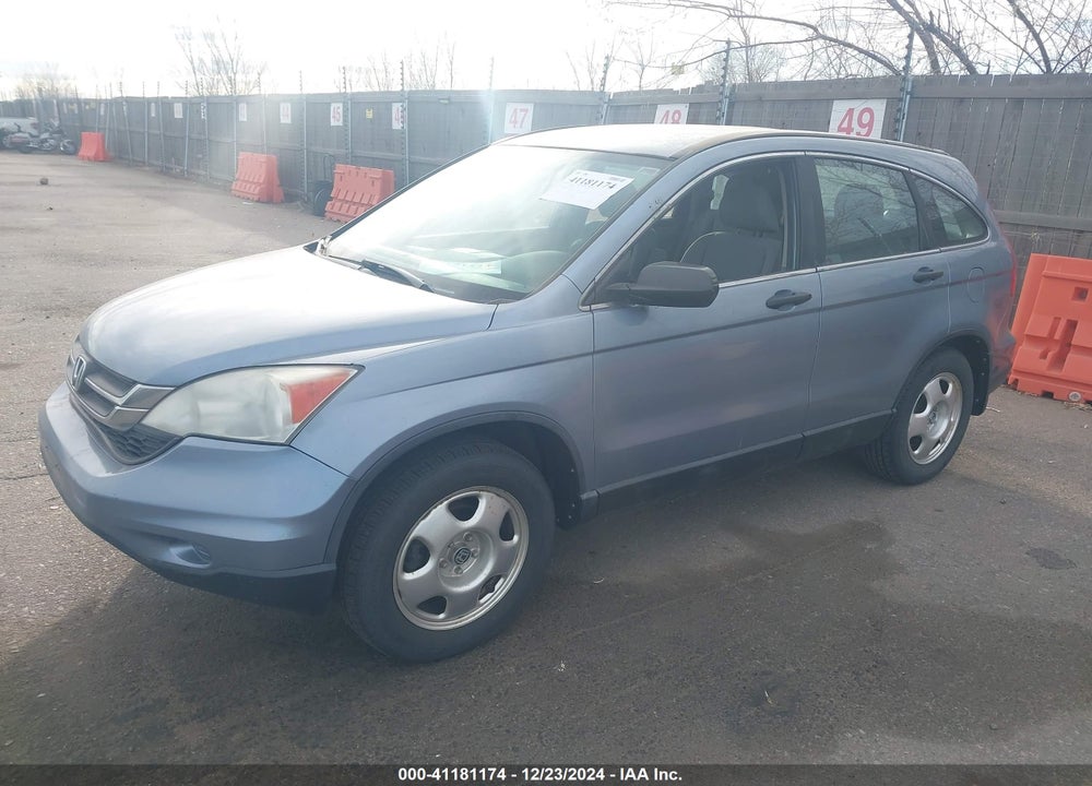 2011 HONDA CR-V LX VIN: 5J6RE4H39BL065455