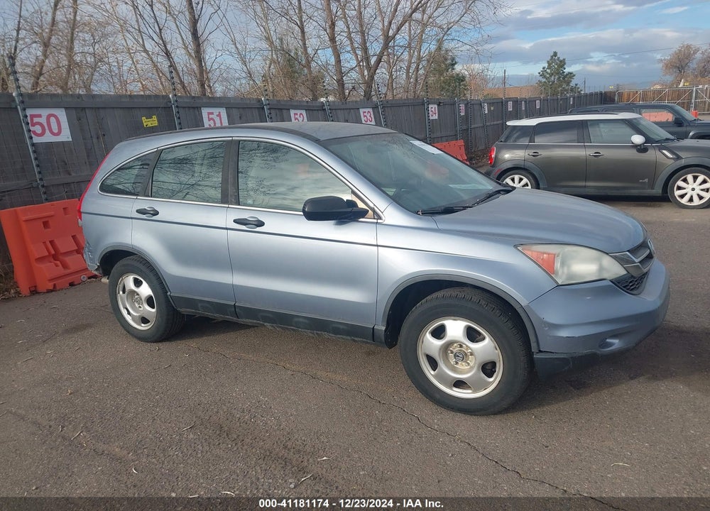 2011 HONDA CR-V LX VIN: 5J6RE4H39BL065455