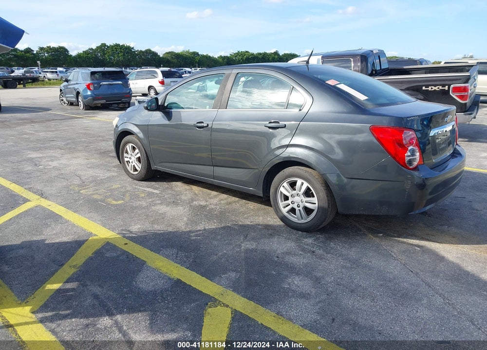 2014 CHEVROLET SONIC LT AUTO VIN: 1G1JC5SH7E4150384