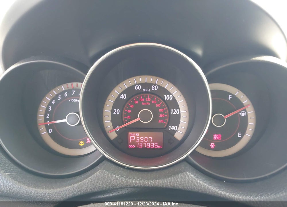 2013 KIA FORTE EX VIN: KNAFU4A24D5662630