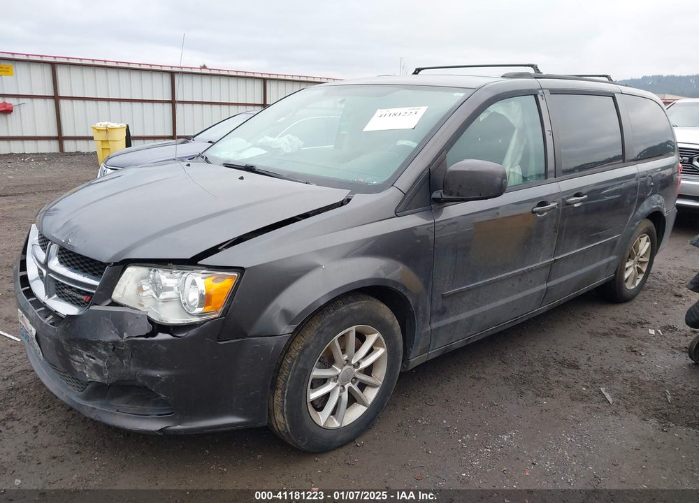 2016 DODGE GRAND CARAVAN SXT VIN: 2C4RDGCG4GR362068
